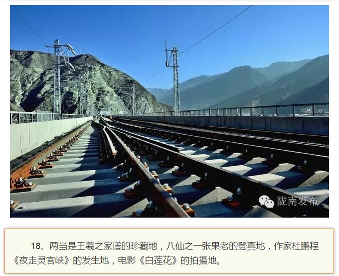 蘭渝鐵路最早由孫中山先生提出？在隴南，你不知道的事兒還有……